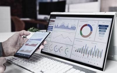 Financial reporting dashboard or finance reports
